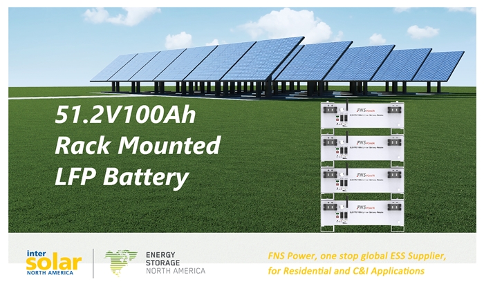 FNS Power, ISNAESNA23, intersolar North America, energy storage North America