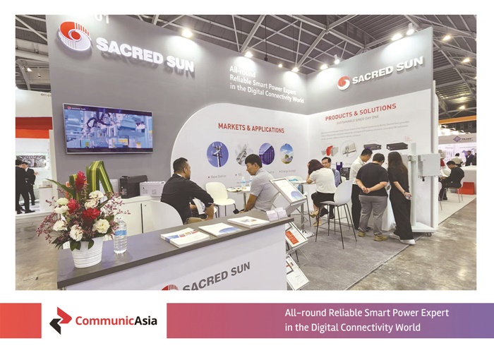 Sacred Sun appeared at the 2023 CommunicAsia