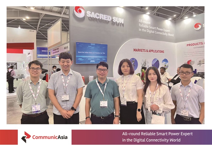 Sacred Sun appeared at the 2023 CommunicAsia