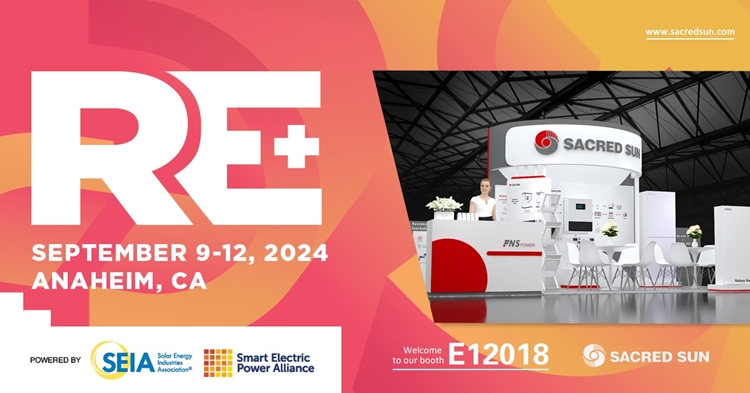 FNS Power will show residential ESS and C&I energy storage solutions at booth E12018 on September 10-12, 2024 in Anaheim, CA, United States.