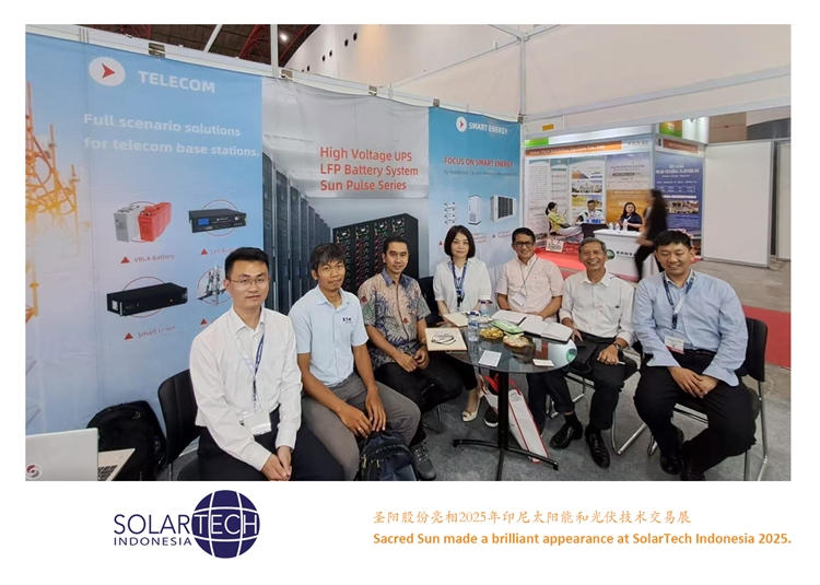 Sacred Sun made a brilliant appearance at Solartech Indonesia 2025, and lead Asia-Pacific\s Green Energy Transition